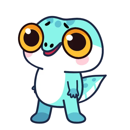 🤩 Эмодзи «Геккон» для Telegram