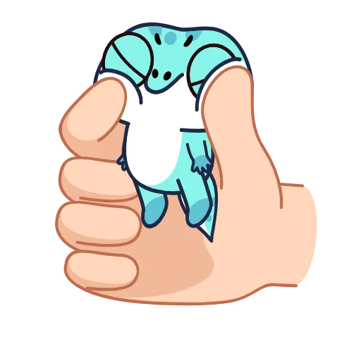 🤩 Эмодзи «Геккон» для Telegram