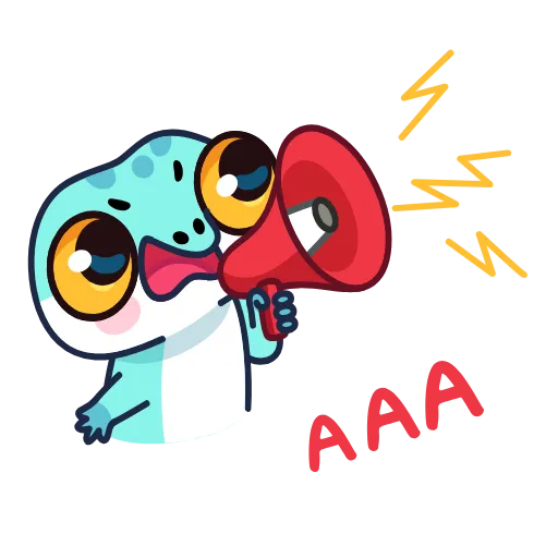 🤩 Эмодзи «Геккон» для Telegram
