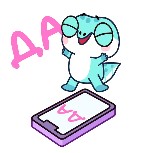 🤩 Эмодзи «Геккон» для Telegram