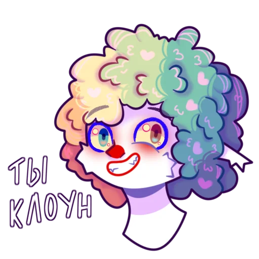 🤡 Стикер «Алан и Айлин» для Telegram