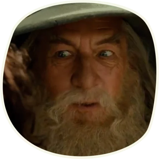 😱 Стикер «⭕ Gandalf (first movie)» для Telegram