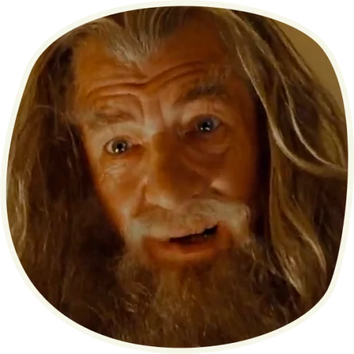 😃 Стикер «⭕ Gandalf (first movie)» для Telegram