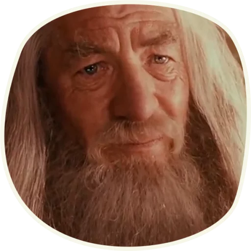 ☺️ Стикер «⭕ Gandalf (first movie)» для Telegram