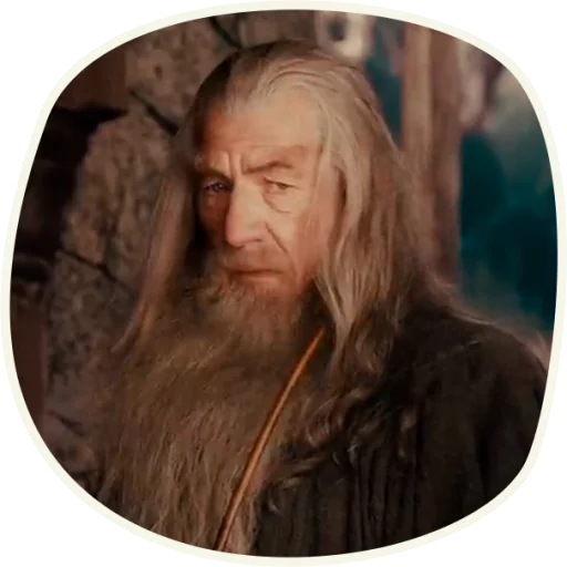 😶 Стикер «⭕ Gandalf (first movie)» для Telegram