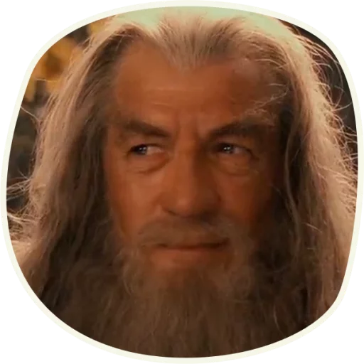 ☺️ Стикер «⭕ Gandalf (first movie)» для Telegram