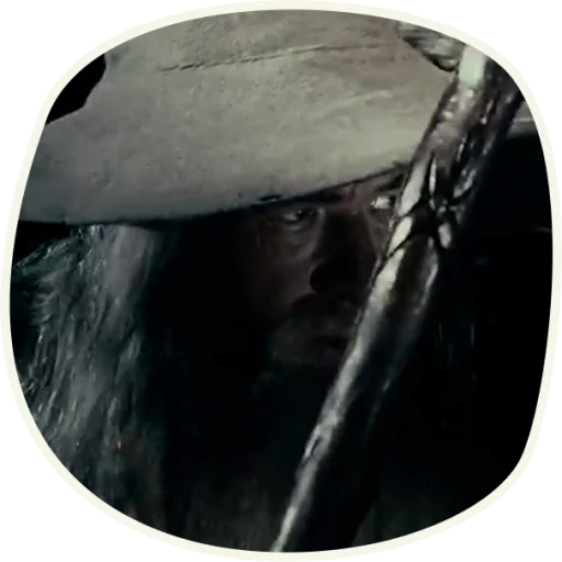 😠 Стикер «⭕ Gandalf (first movie)» для Telegram
