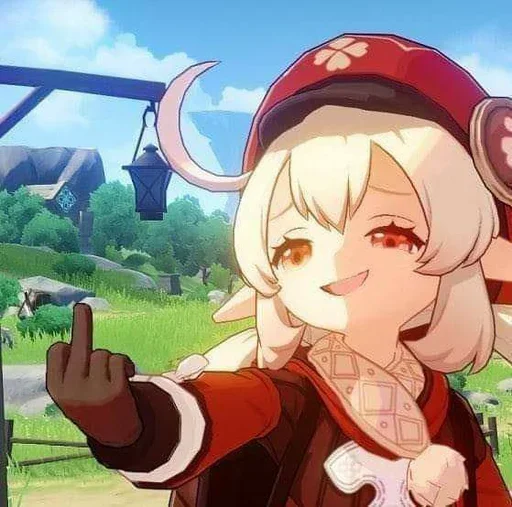 🖕 Стикер «Genshin Infarkt» для Telegram