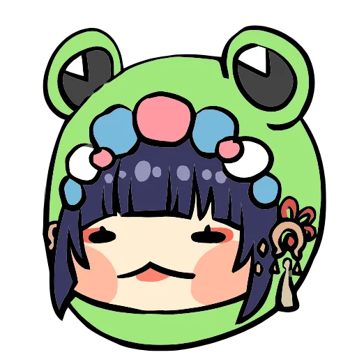 🐸 Эмодзи «Genshin Impact Frogs» для Telegram