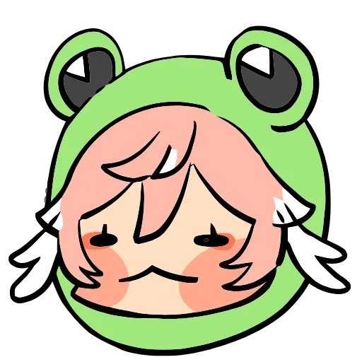 🐸 Эмодзи «Genshin Impact Frogs» для Telegram