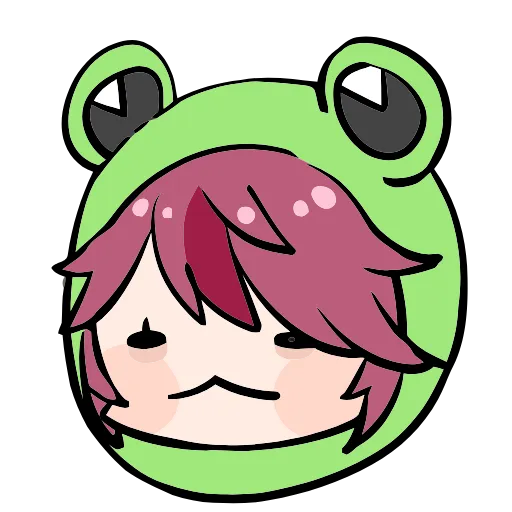 🐸 Эмодзи «Genshin Impact Frogs» для Telegram