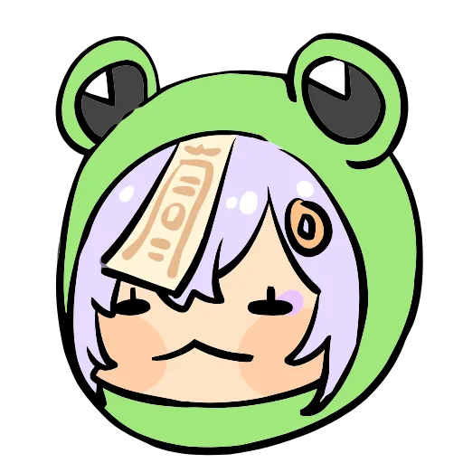 🐸 Эмодзи «Genshin Impact Frogs» для Telegram