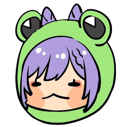 🐸 Эмодзи «Genshin Impact Frogs» для Telegram