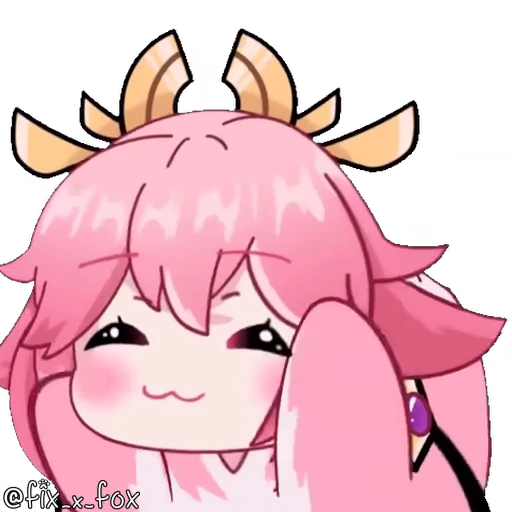 Стикерпак Genshin Impact Chibi для Telegram — скачать