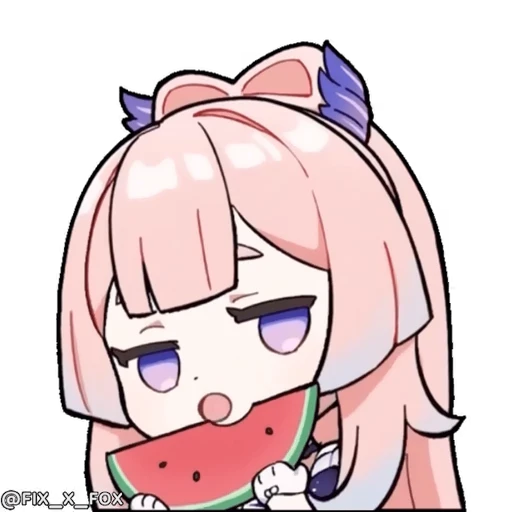 😋 Стикер «Genshin Impact Kokomi» для Telegram