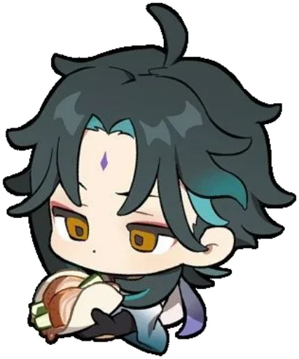🍔 Стикер «Genshin Stickers 2» для Telegram