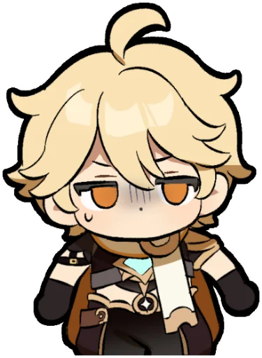 😐 Стикер «Genshin Stickers 2» для Telegram