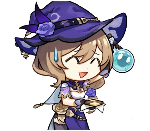 💧 Стикер «Genshin Stickers 2» для Telegram