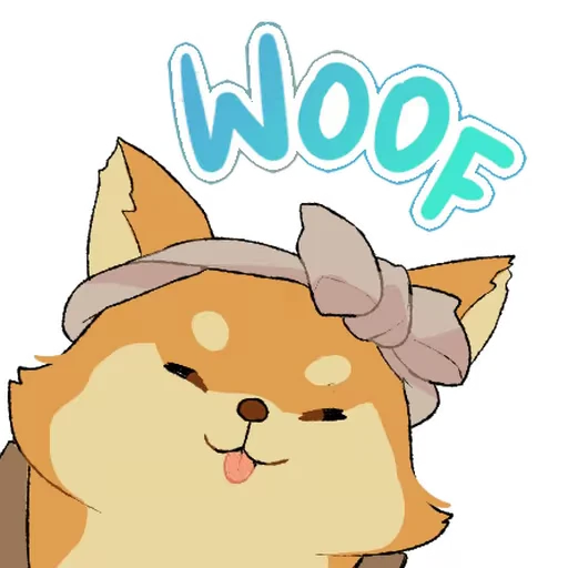 🐶 Стикер «?Genshin Impact» для Telegram