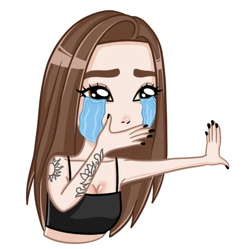 😭 Стикер «GENSYXA» для Telegram
