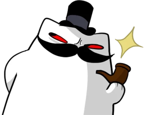 🌟 Стикер «Джентельмяу Gentlemyau» для Telegram