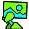Эмодзи Geometry Dash Robots для Telegram — скачать
