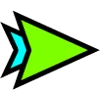 Эмодзи Geometry Dash Waves для Telegram — скачать
