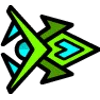🌊 Эмодзи «Geometry Dash Waves» для Telegram