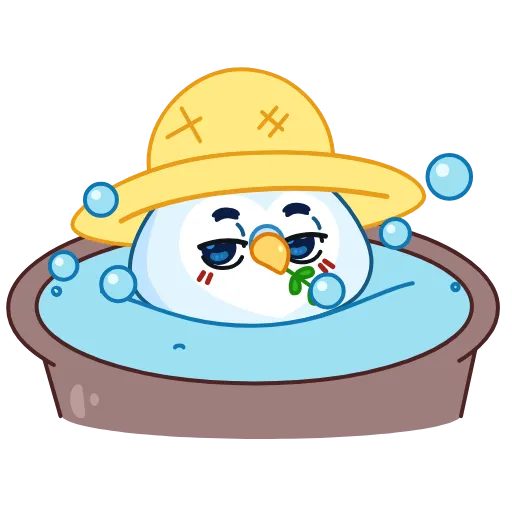 🛁 Эмодзи «Жорж» для Telegram