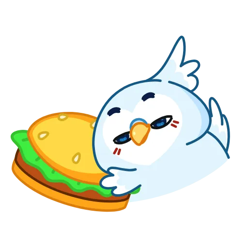 🍔 Эмодзи «Жорж» для Telegram