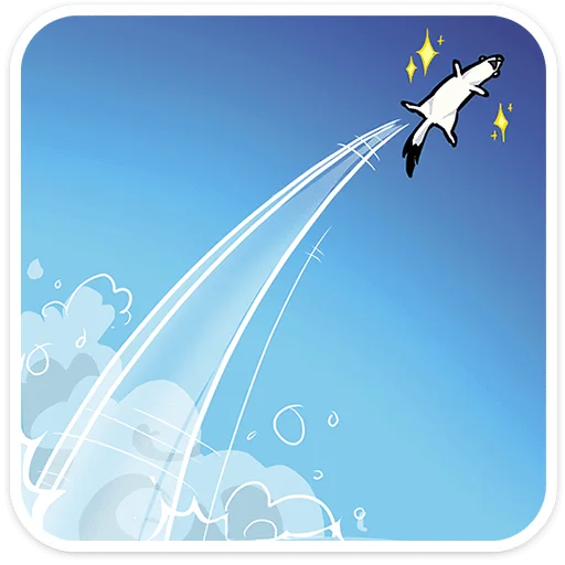 🌠 Стикер «Горностай Гера» для Telegram