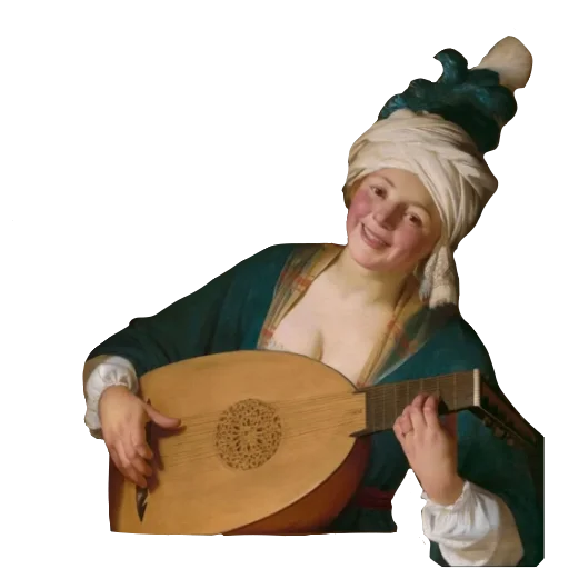 😄 Стикер «Smiling art Gerrit van Honthorst» для Telegram