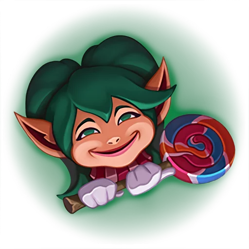 😈 Стикер «Gestos LoL» для Telegram