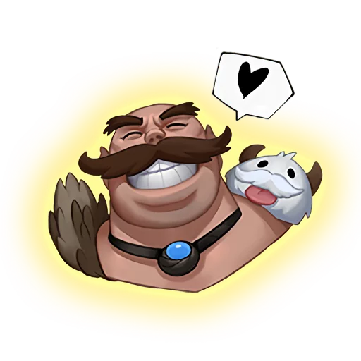 ❤️ Стикер «Gestos LoL» для Telegram