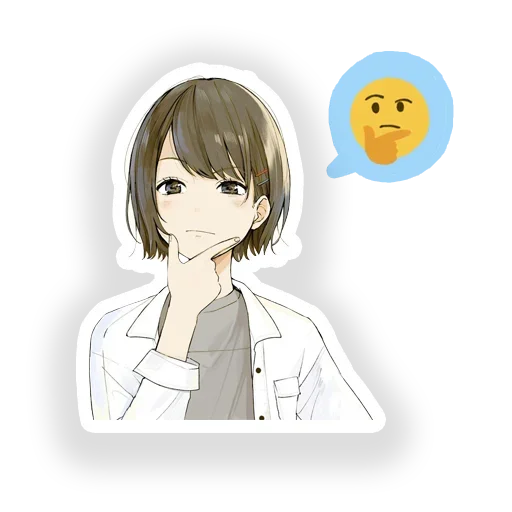 ❤️ Стикер «2D работяги» для Telegram