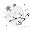 🤩 Эмодзи «Monochrome #colors #black #style» для Telegram