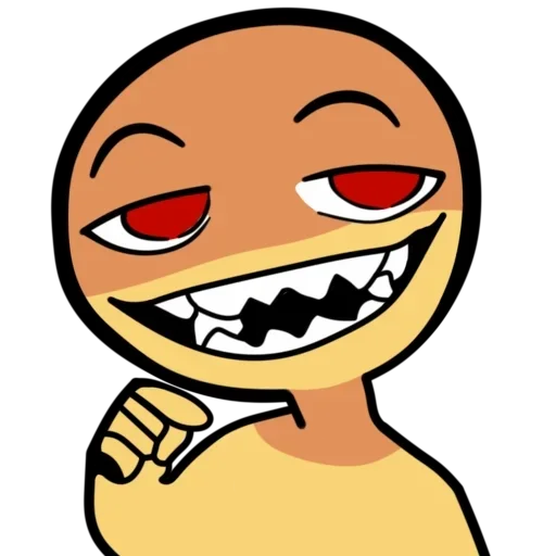 🤣 Стикер «Смайлик блин» для Telegram