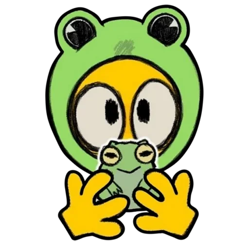 🐸 Стикер «Смайлик блин» для Telegram