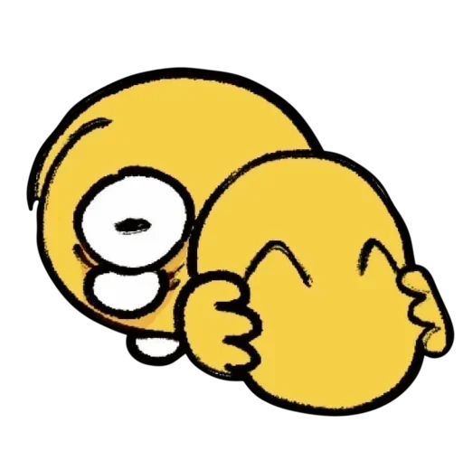 🙁 Стикер «Смайлик блин» для Telegram