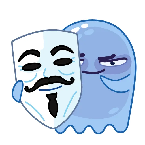 😈 Стикер «Привидение» для Telegram