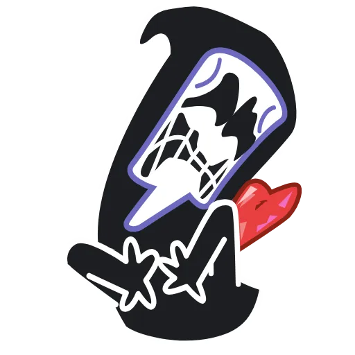 🔪 Эмодзи «Ghost Face - эмоджи из фильма Крик» для Telegram