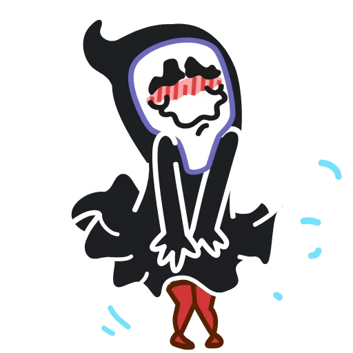 🔪 Эмодзи «Ghost Face - эмоджи из фильма Крик» для Telegram