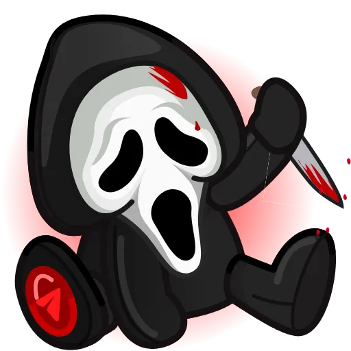 🩸 Эмодзи «Ghostface ち» для Telegram