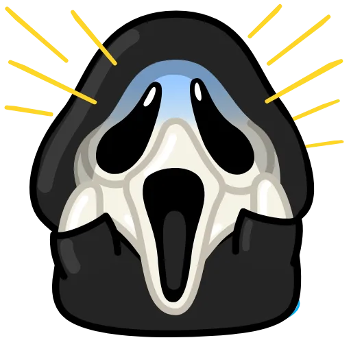 🩸 Эмодзи «Ghostface ち» для Telegram