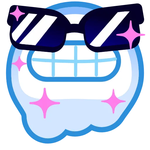 😎 Эмодзи «Ghostämoji» для Telegram