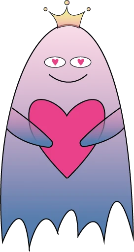 😍 Стикер «ghost princess» для Telegram