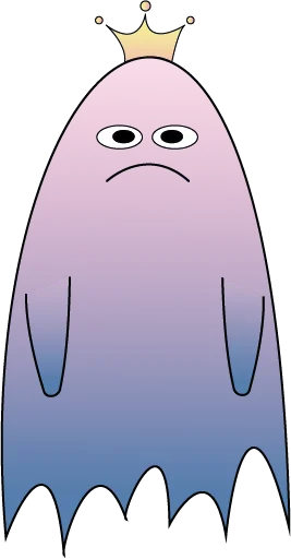 ☹️ Стикер «ghost princess» для Telegram