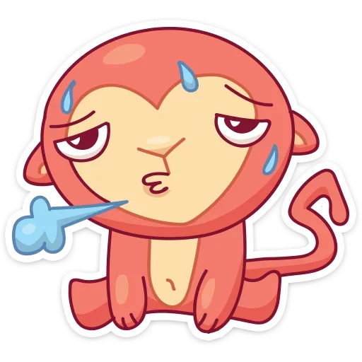 🥵 Стикер «Monkey Gibby» для Telegram