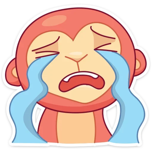 😭 Стикер «Monkey Gibby» для Telegram