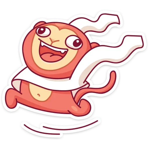 😜 Стикер «Monkey Gibby» для Telegram